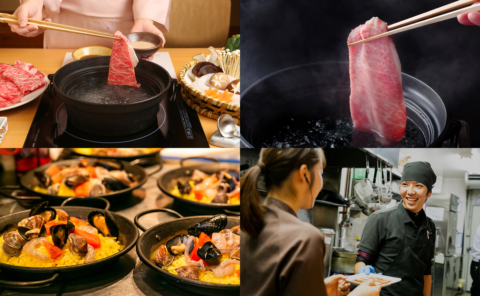 超高級料理のしゃぶしゃぶに、最高級のおもてなしを添えて。おいしさはもちろんのこと、過ごす時間までも上質に演出するサービスで、木曽路は「しゃぶしゃぶの木曽路」として確固たるブランドを築いてきました。そして創業からまもなく７０年の今、新たな転換期を迎えています。求められるのは、しゃぶしゃぶ以外の業態の認知と拡大、新業態での価格破壊への挑戦、海外を含めた新たなマーケットへの進出、そして人材育成や職場環境への改革。これらのすべてにおいて、伝統をひっくり返したい。既存のイメージや常識にとらわれず、もっと新しく、柔軟で、情熱的に。築いてきたブランドは活かしつつ、これまでとまったく違うサービスをめざして。７０年の伝統に、ともに立ち向かおう